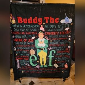 Buddy the Elf super soft throw blanket